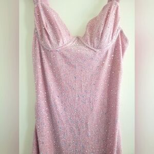 Sparkly Pink Dress